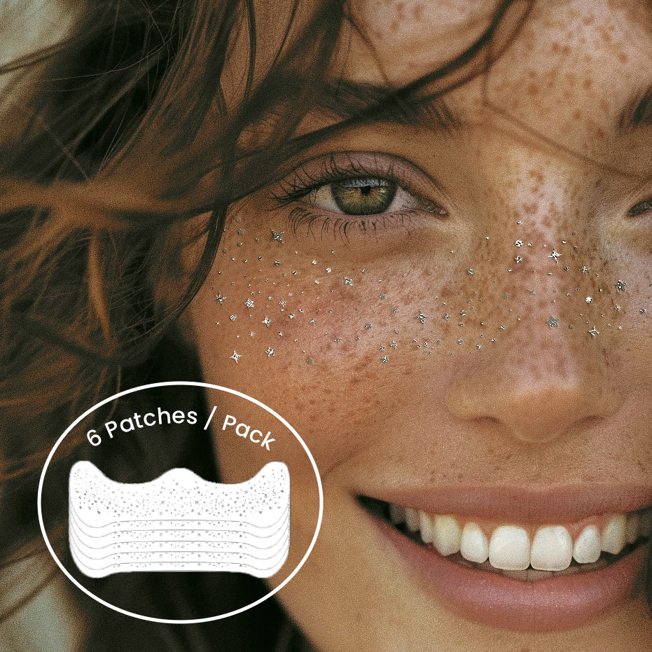 HerAscend™ Silver Glitter Freckles