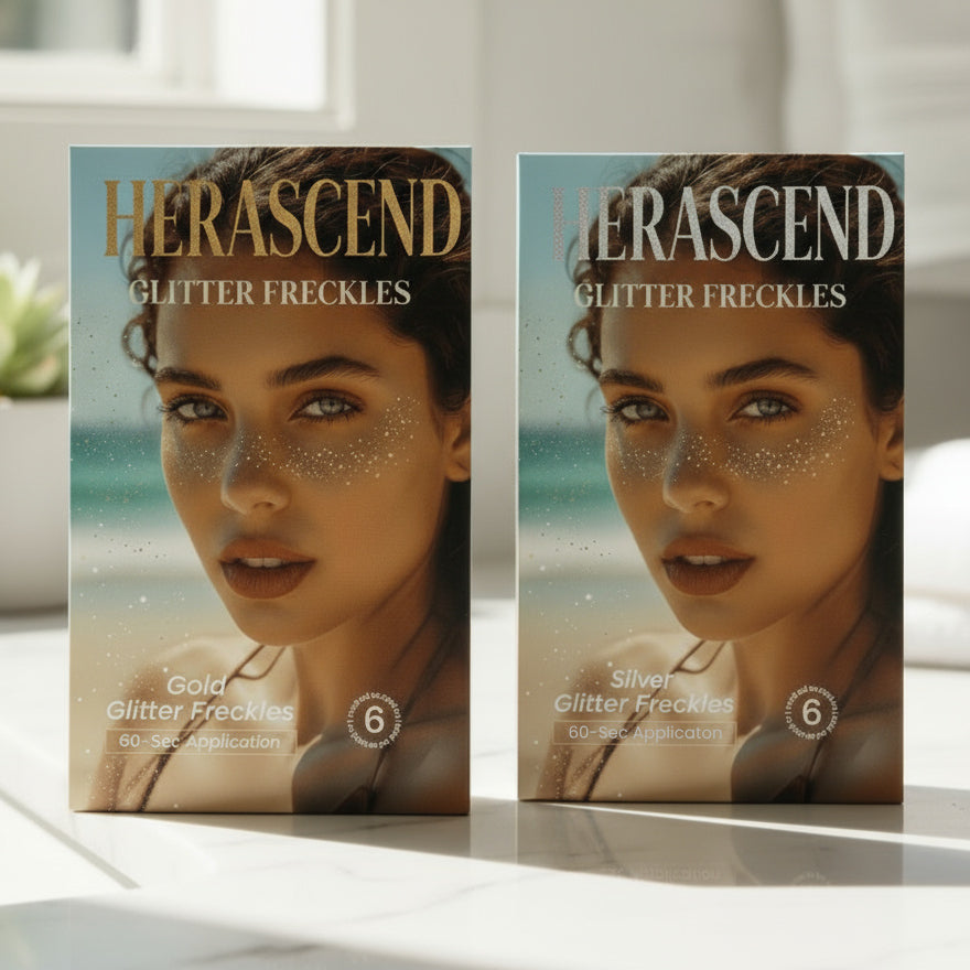 HerAscend™ Silver Glitter Freckles