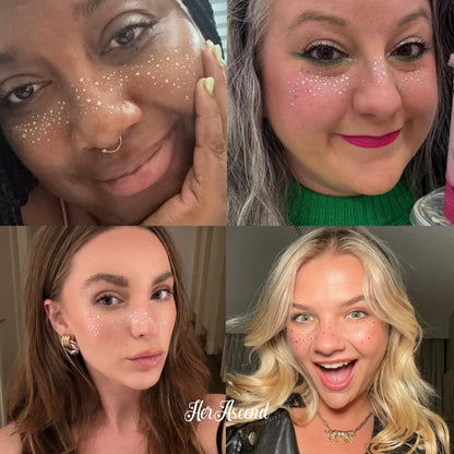 HerAscend™ Silver Glitter Freckles - New Main LP Builder